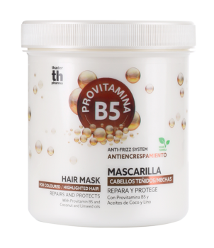 Mask anti-frizz with Provitamin B5 and Coconut and Linseed oils